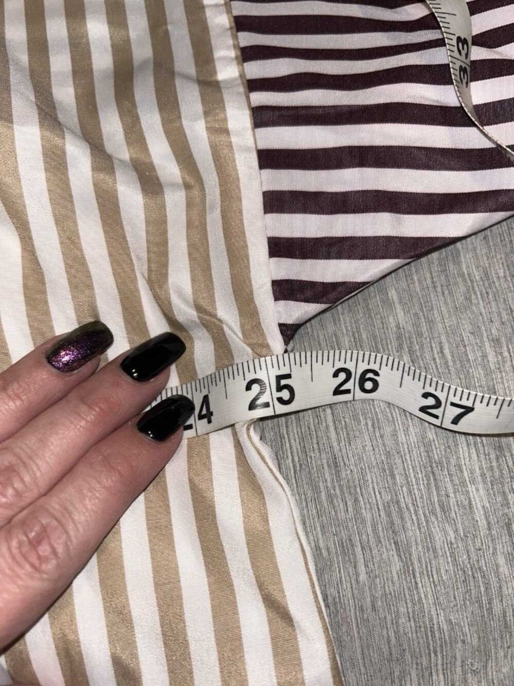 Cato Multicolored Stripped Buttoned Up Long Sleeved Businesses Casual Shirt XL - Picture 6 of 7